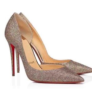 Christian Louboutins IRIZA sparkly pigalles size 40